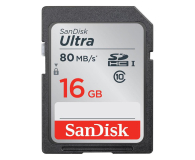 SANDISK SD 16 GB ULTRA SDSDUNC-016G-GN6IN - 265000 - zdjęcie 1